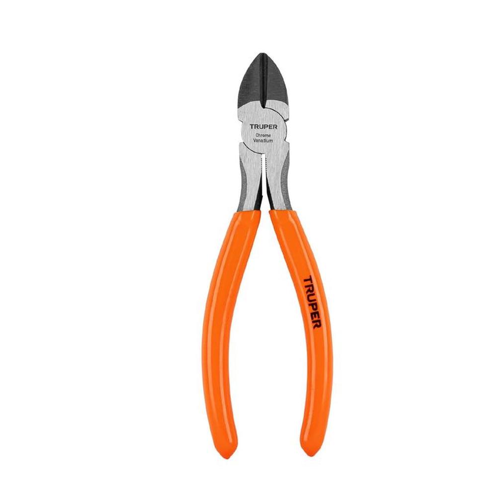Alicate de Corte 6"" Truper 17312 - Naranja