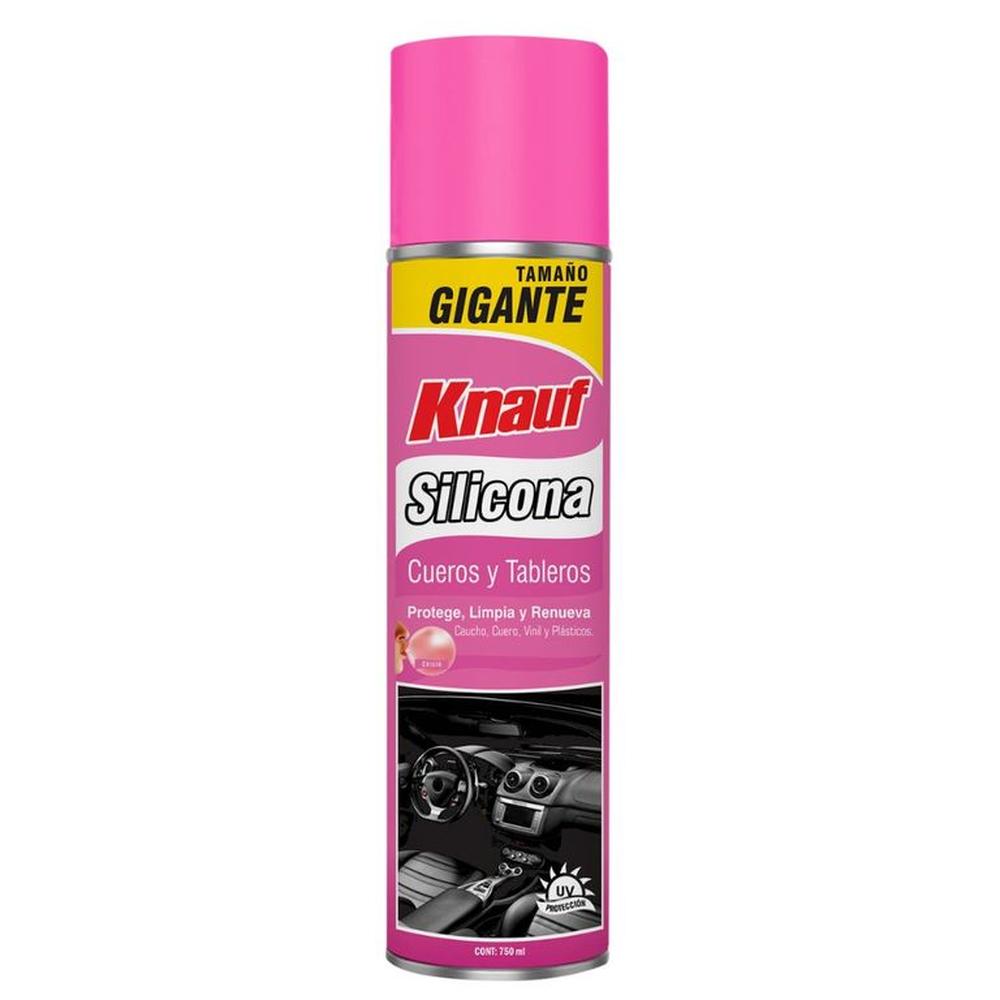 Silicona para Cueros y Tableros Knauf  x 750ml Aroma Chicle.