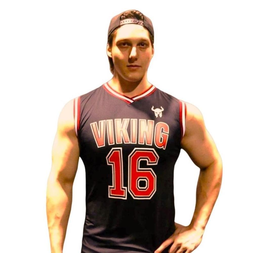 Camiseta Gimnasio Gym Fisicoculturismo Hombre Fitness Navidad Genieka