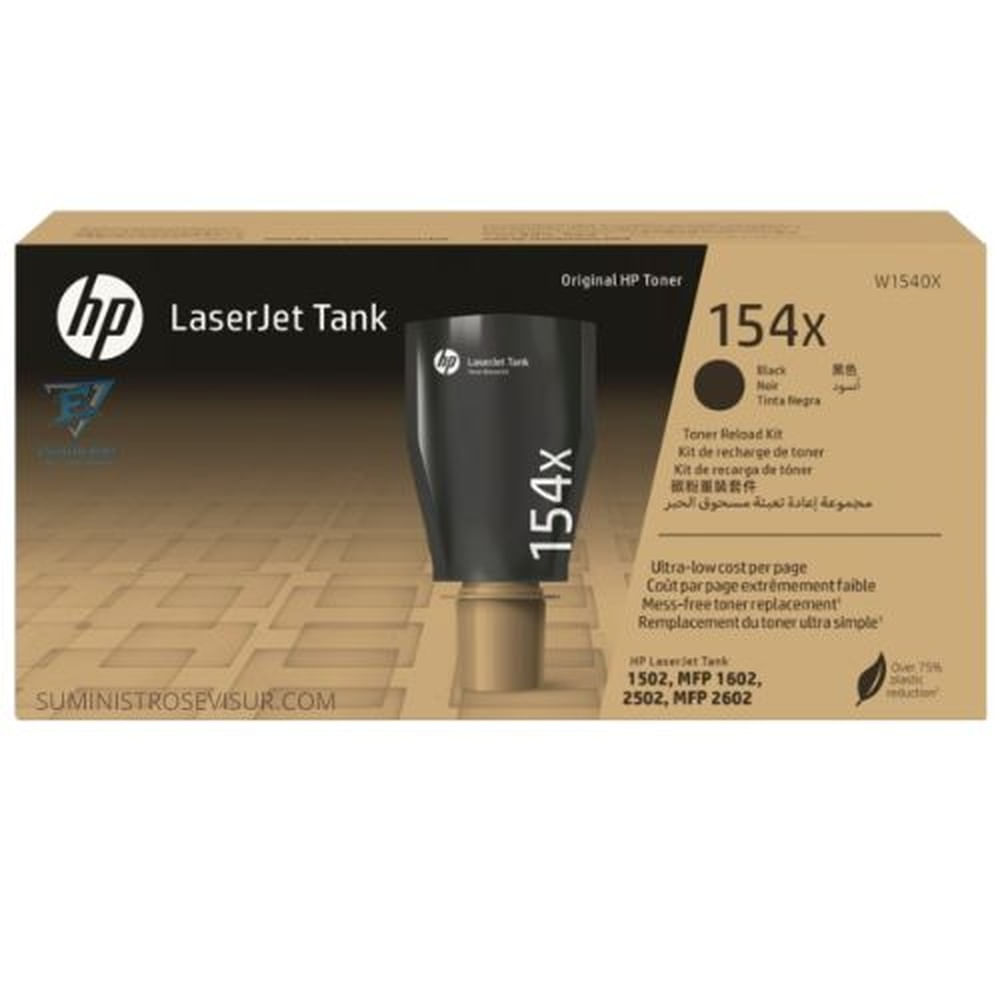 TONER 154X W1540X NEGRO 5,000 PAGINAS ORIGINAL