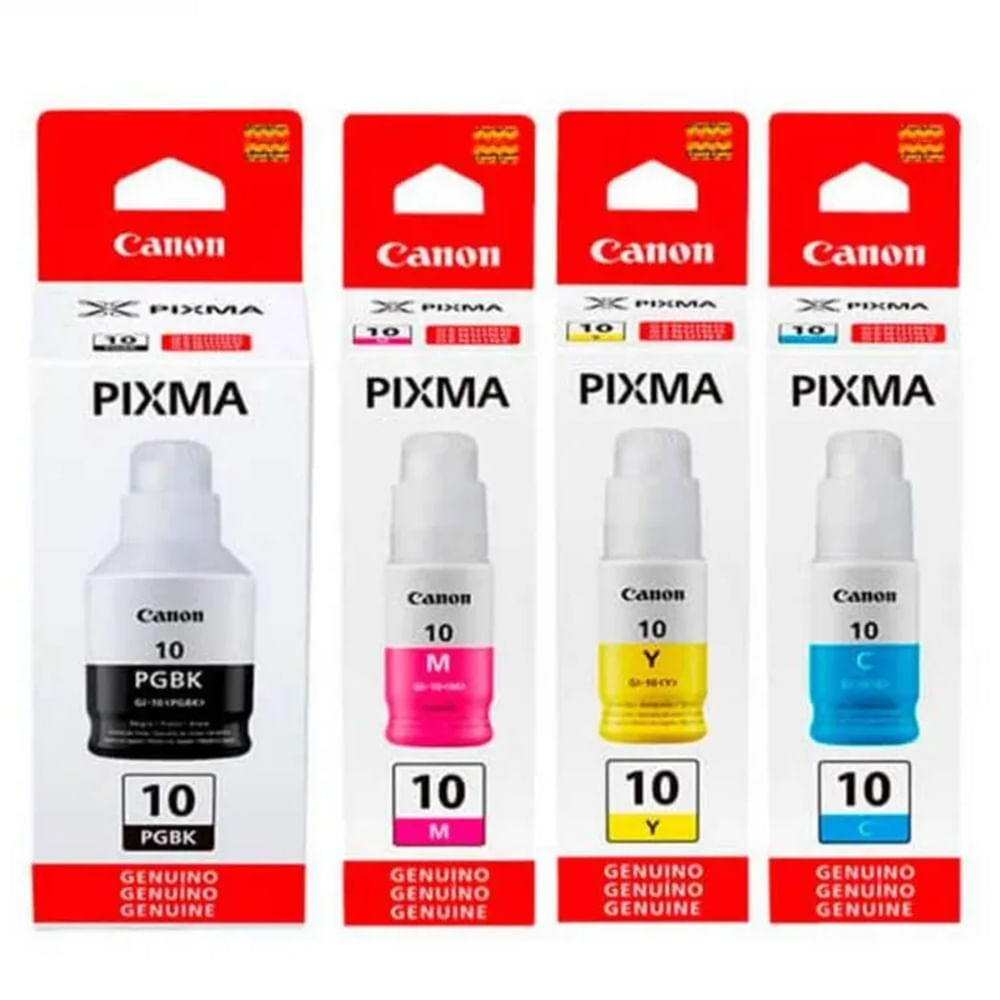 TINTA CANON GI-11 KIT COMPLETO COLORES GI-11