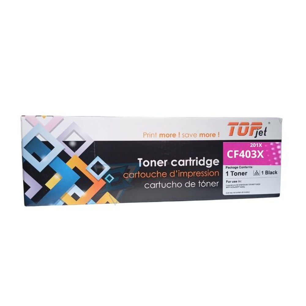 TONER HP 201X CF403X COMPATIBLE MAGENTA