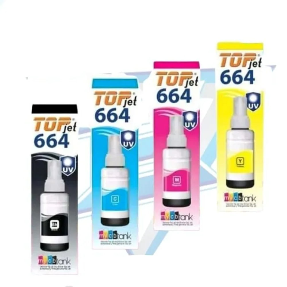 KIT TINTA EPSON T664 COMPATIBLE
