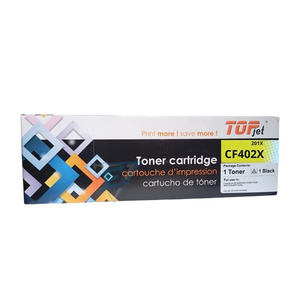 TONER HP 201X CF402X COMPATIBLE YELLOW