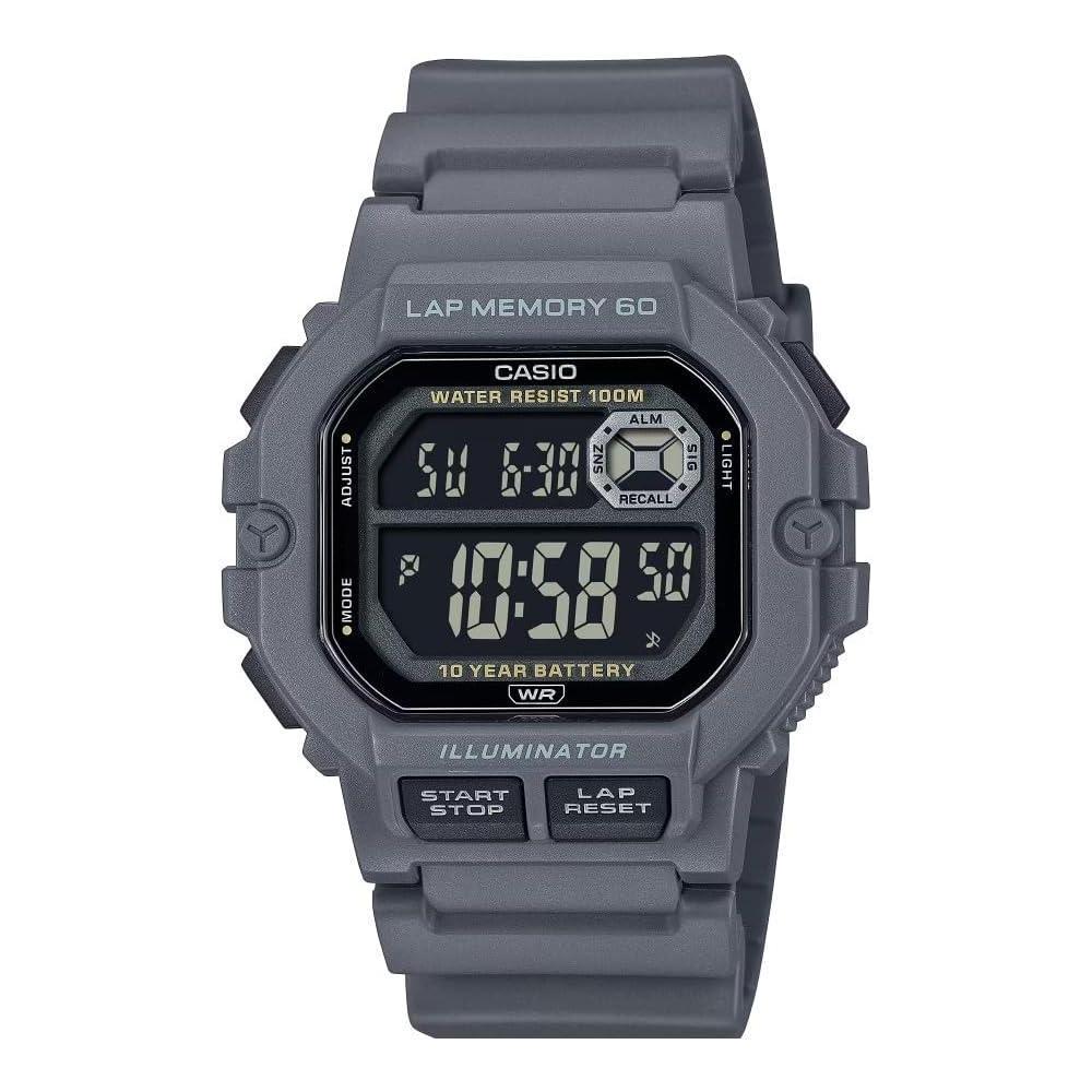 Reloj Casio WS-1400H-8BVCF Negro Memoria 60 Vueltas