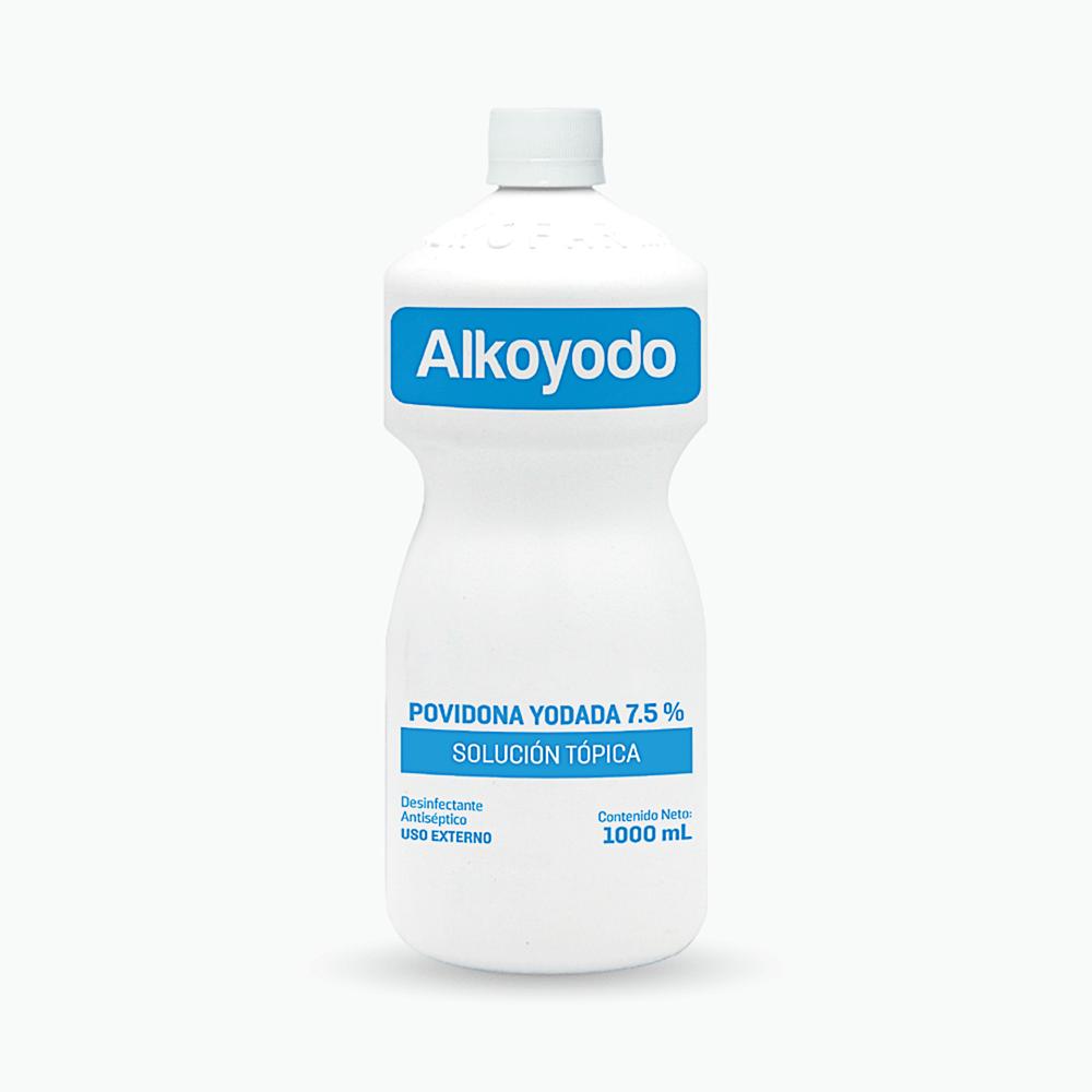 Alkoyodo Espuma 7.5% Yodopovidona ALKOFARMA de 1000 ML