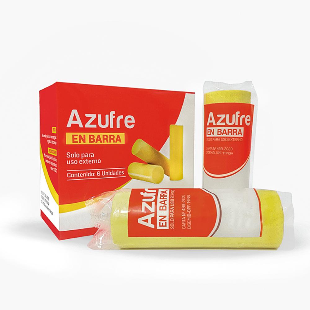 Azufre en Barra Display CAJA 6 UND