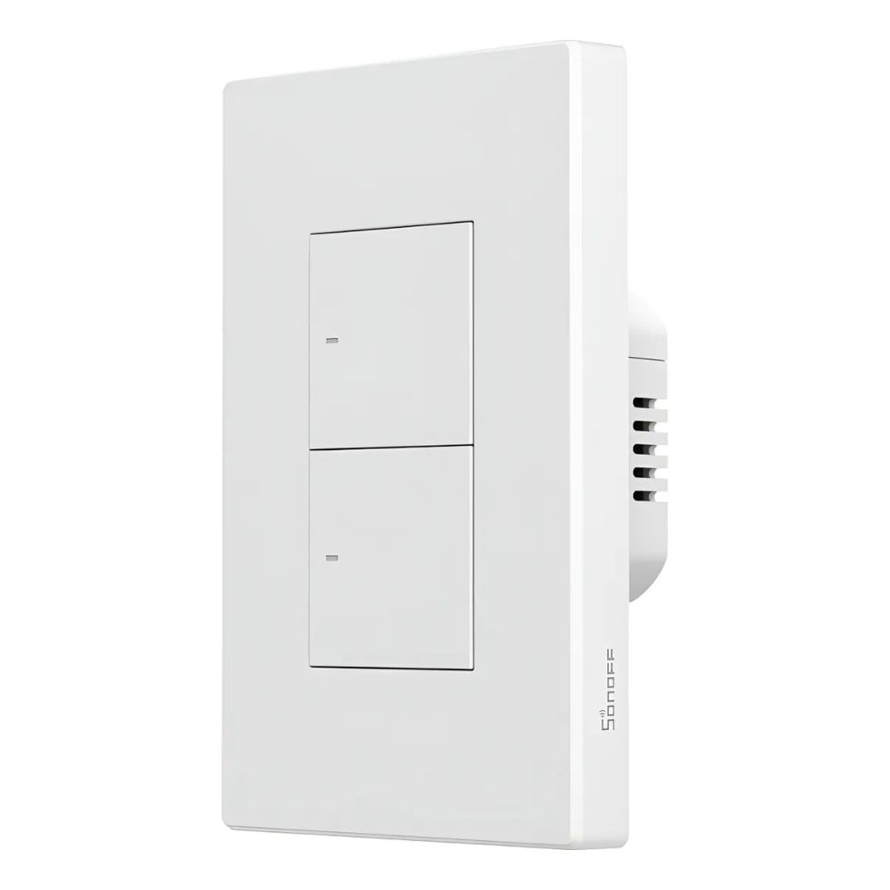 Interruptor Inteligente Sonoff M5 2 Botones  Blanco Wifi Alexa
