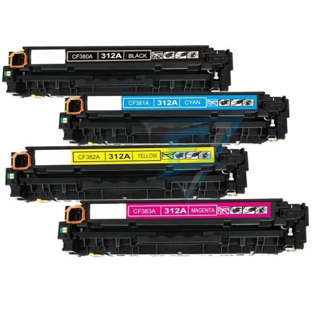 TONER HP 312A COMPATIBLE PACK COMPLETO