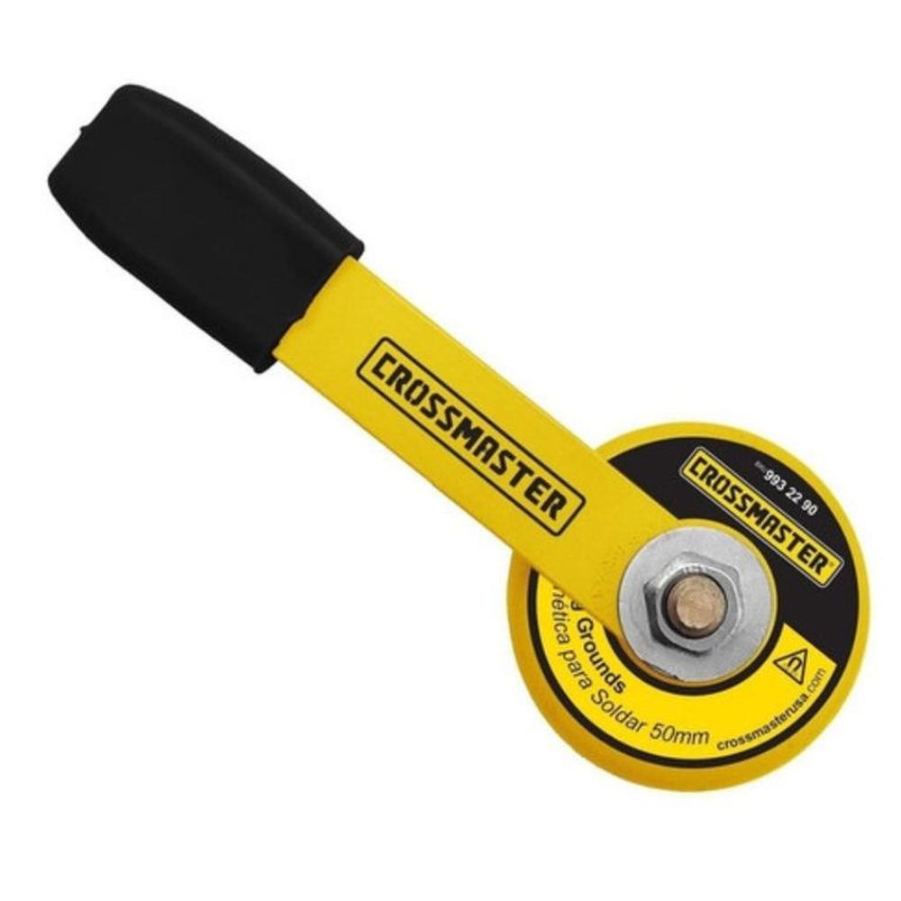 Masa Magnetica de Soldar 2" Crossmaster 9932290  -  Amarilla