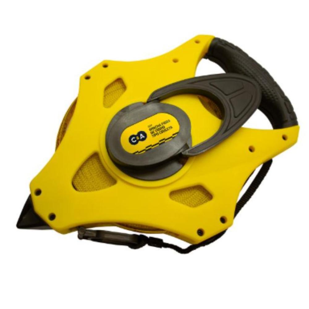 Wincha Fibra de Vidrio Tipo Cruceta 50mts C&A