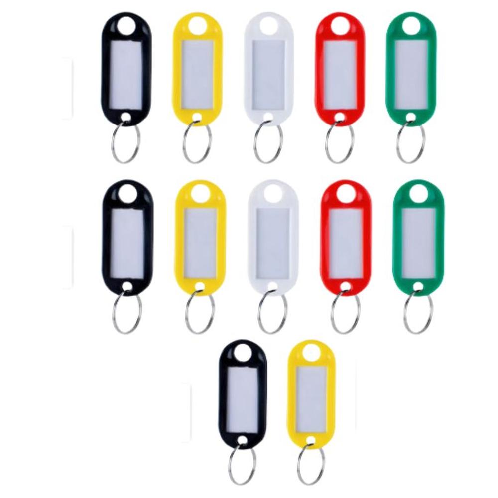 Llavero con Etiqueta Colores Variados Pack x 12 Unidades
