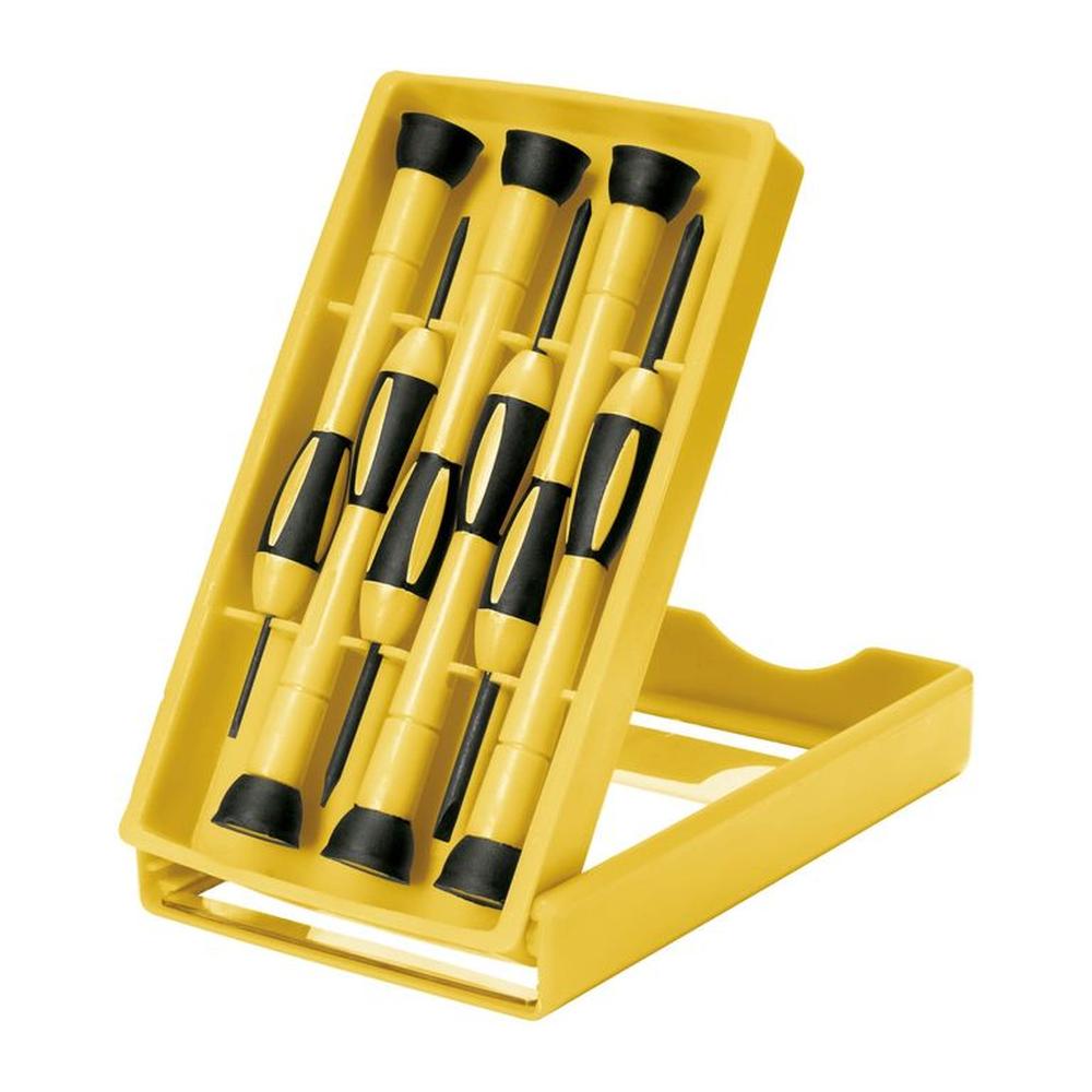 Jgo. Perilleros x 6 Pzas P/Electronica Pretul 21381 - Amarillo