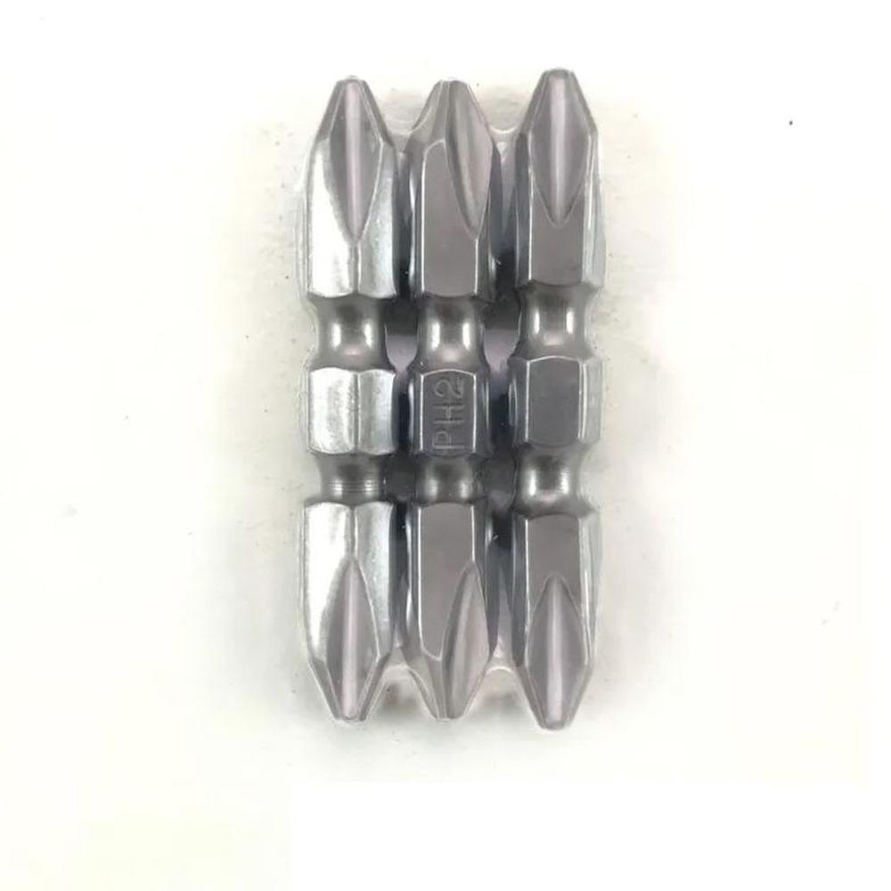 Set Punta Phillips PH2 x 45mm Doble Punta x 3 Pzas Makita 798308-1