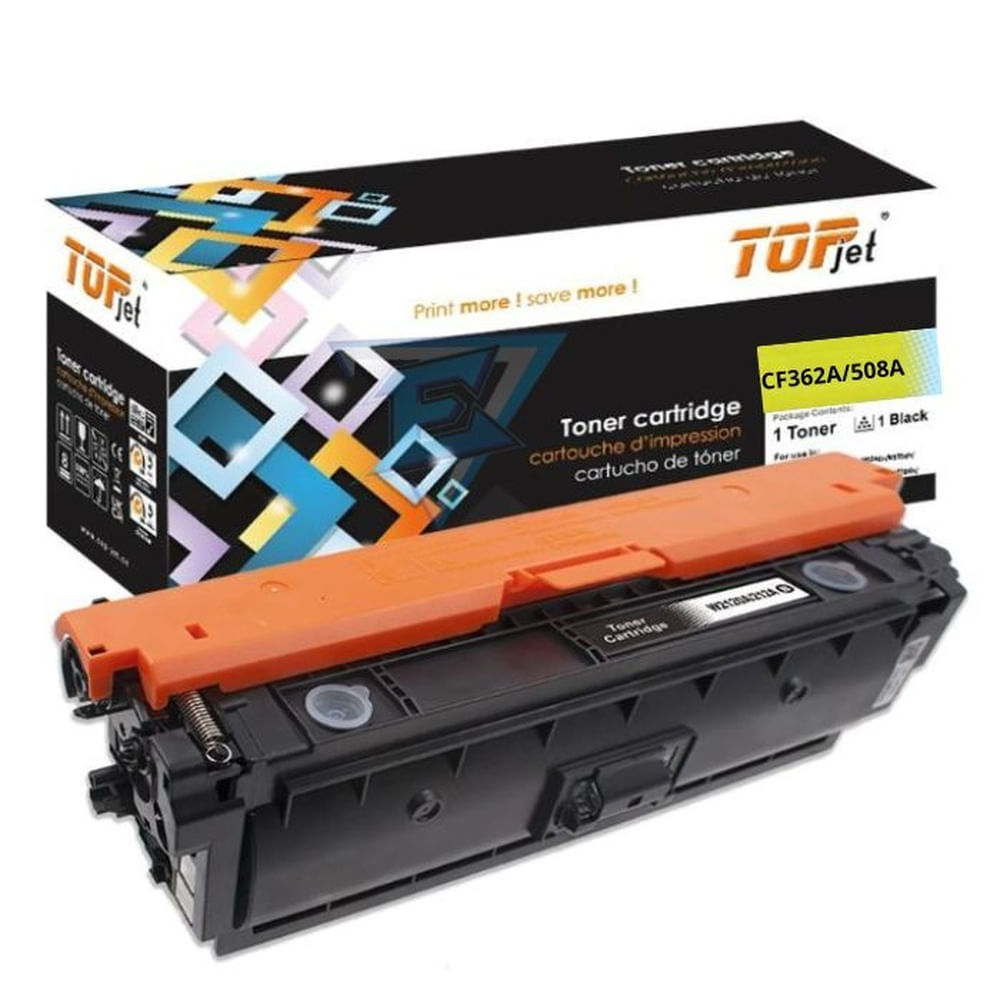 TONER COMPATIBLE HP 508A CF362A COLOR YELLOW