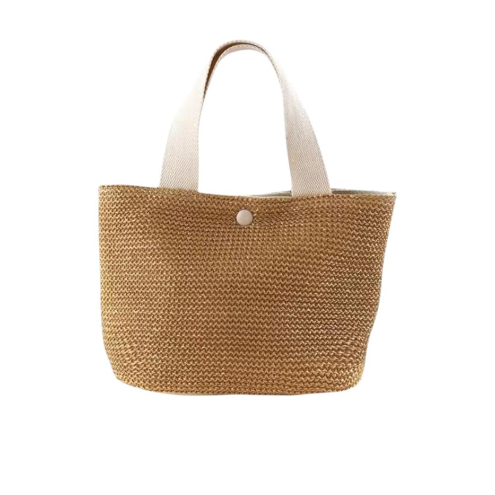 Cartera Chica Genérica Paja Blanco