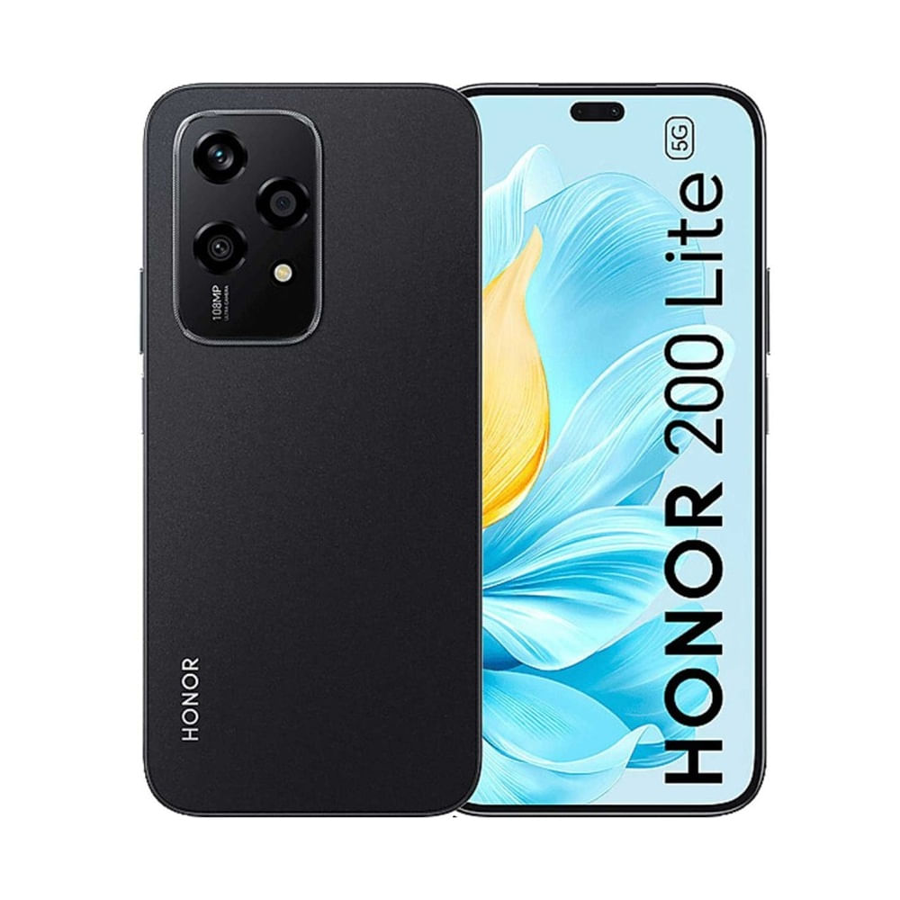 Honor 200 Lite 256GB 8GB Negro