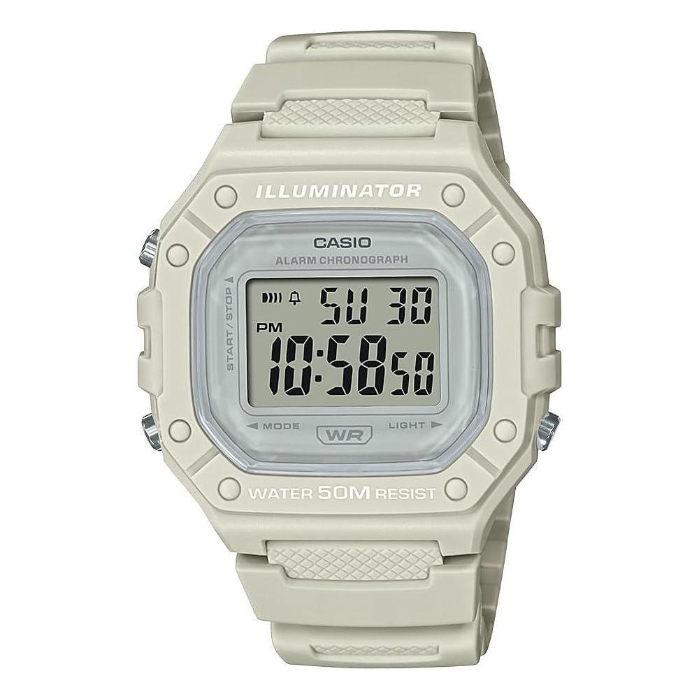 Reloj Casio W-218HC-8AVCF Digital Resistente Al Agua 50M