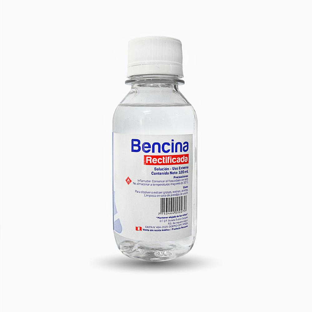 Bencina Rectificada de 120 ML