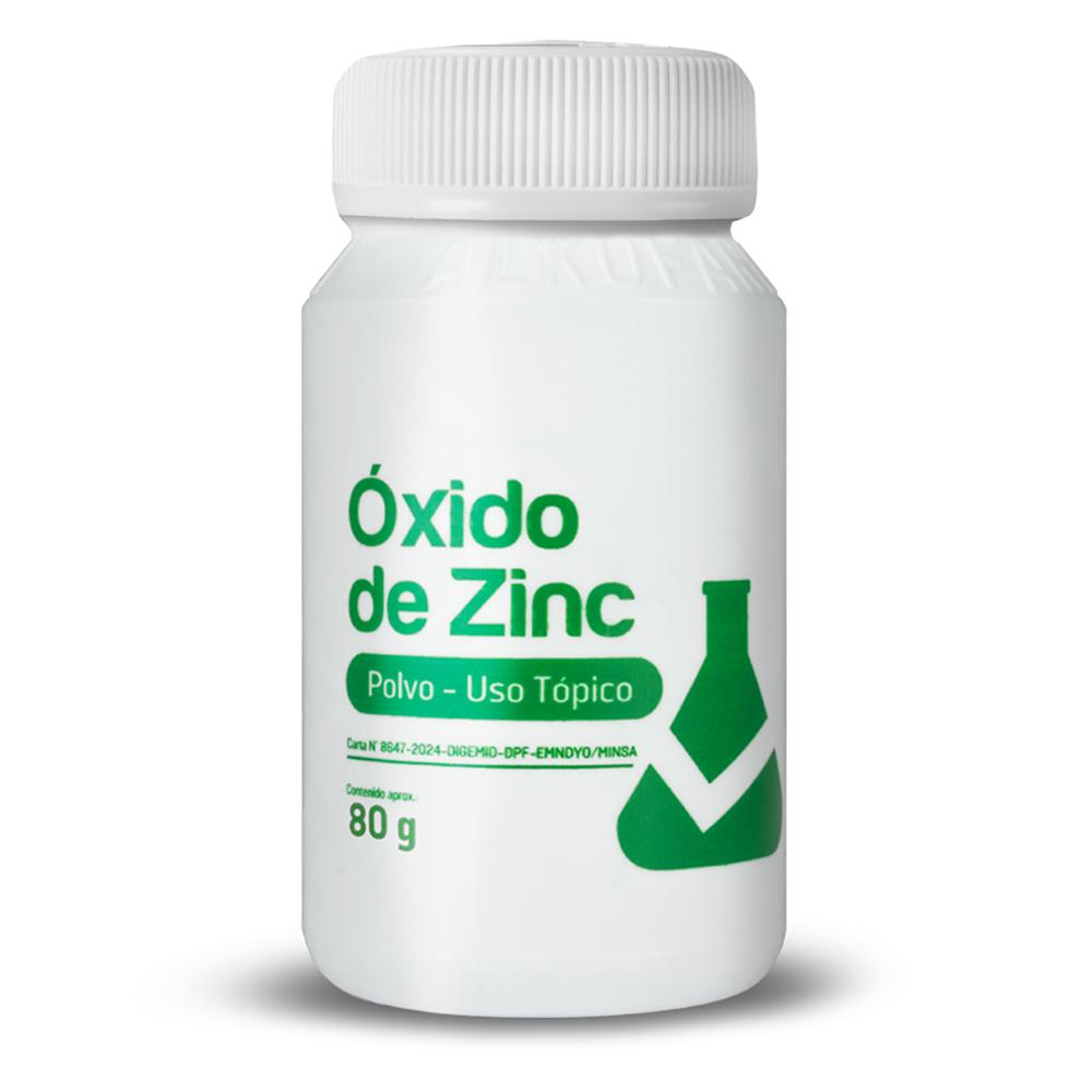 Óxido de Zinc Polvo de 80 GR