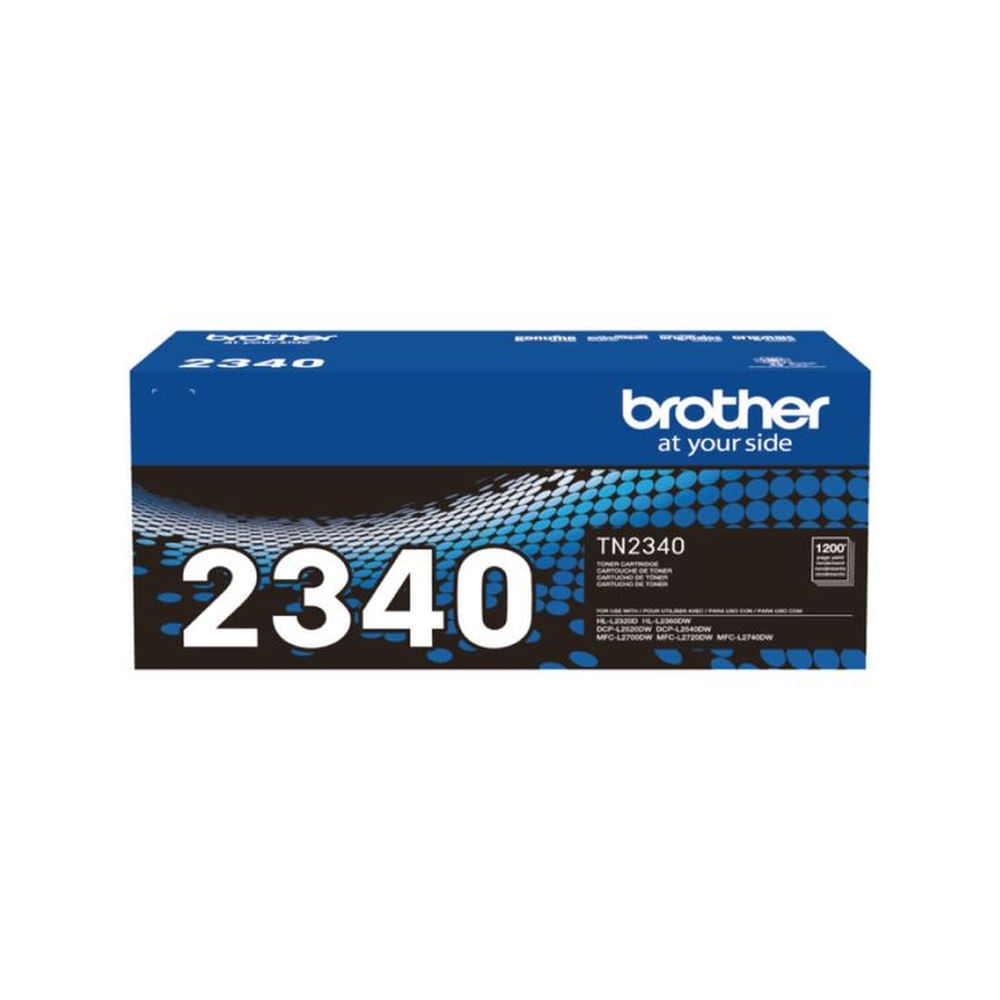 TONER BROTHER TN-2340 NEGRO 1,200 PAGINAS