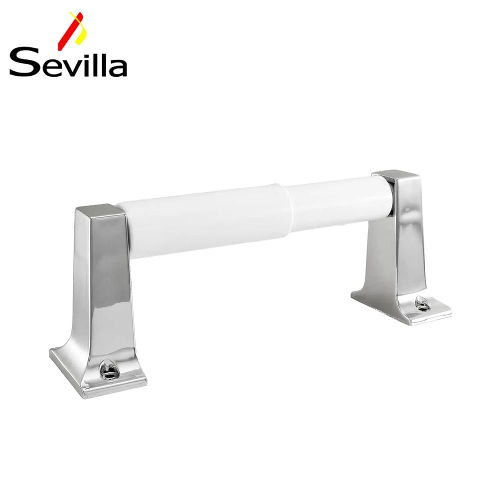 Porta Papel Higiénico para Baño Cromado Sevilla