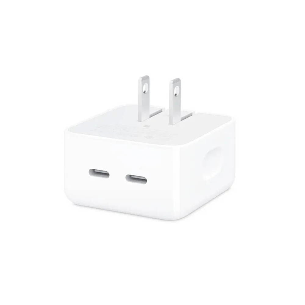 Adaptador de Carga Rápida 35 W Doble puerto USB-C para Iphone