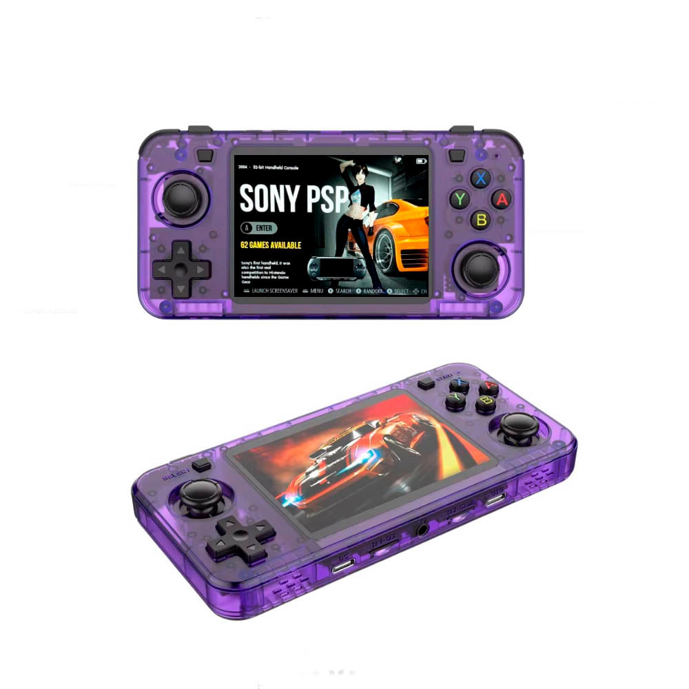 Consola de Videojuegos Portátil R36H 20000 Juegos Morado