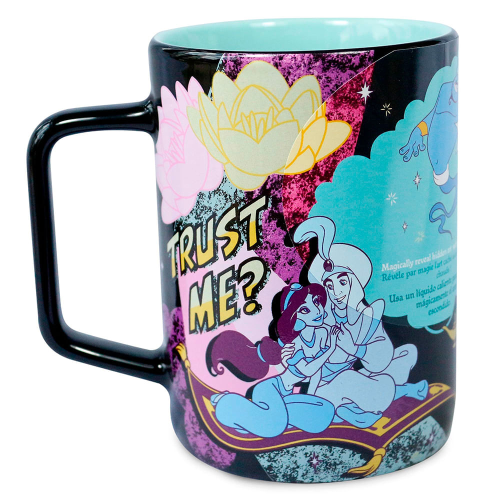 Mug Taza Disney Store Jasmine y Aladdin