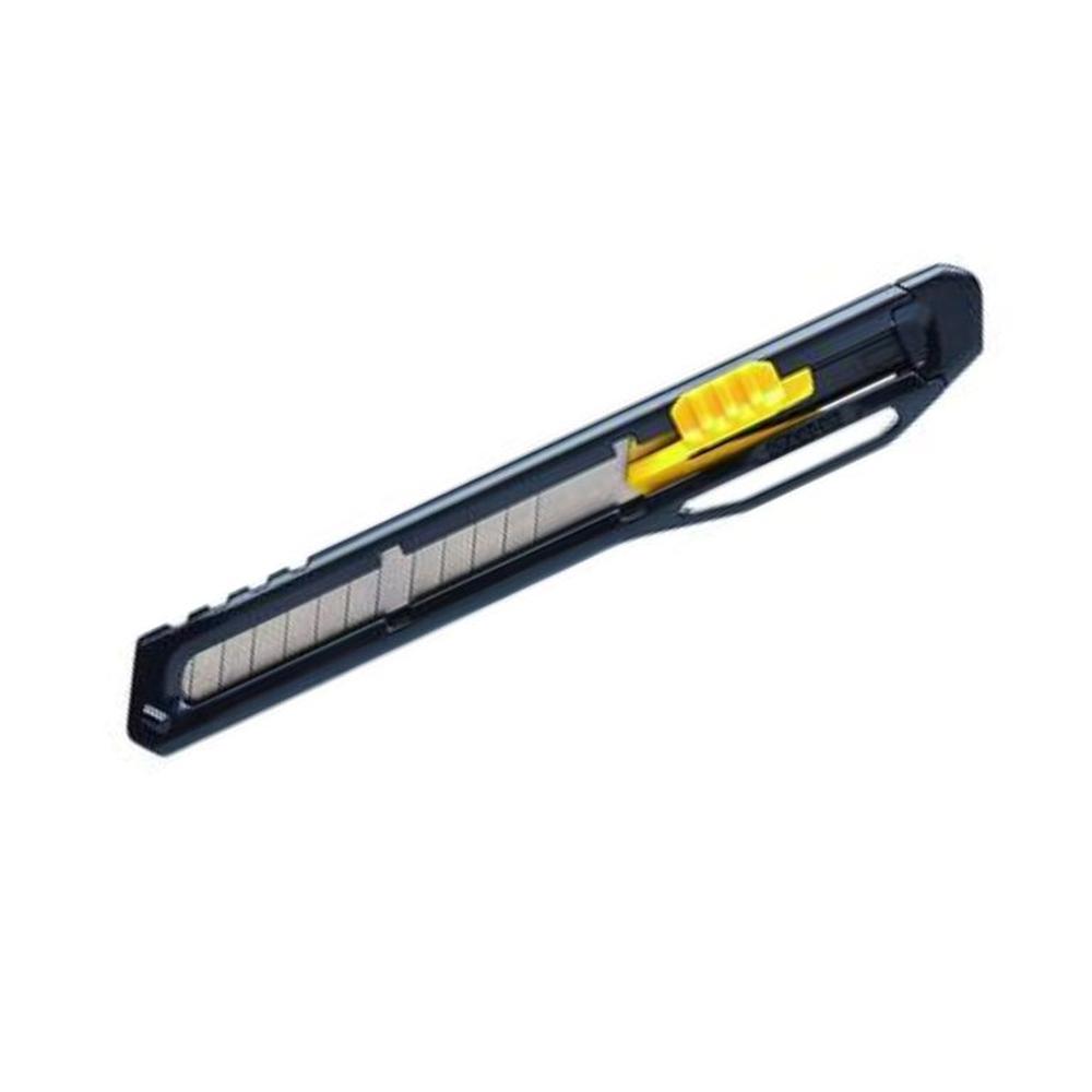 Cuchilla Cartonero Snap-Off 9mm 10322-840 Stanley - Negra AMARILLO / NEGRO Cuchilla Cartonero Snap-Off 9mm 10322-840 Stanley - Negra AMARILLO / NEGRO