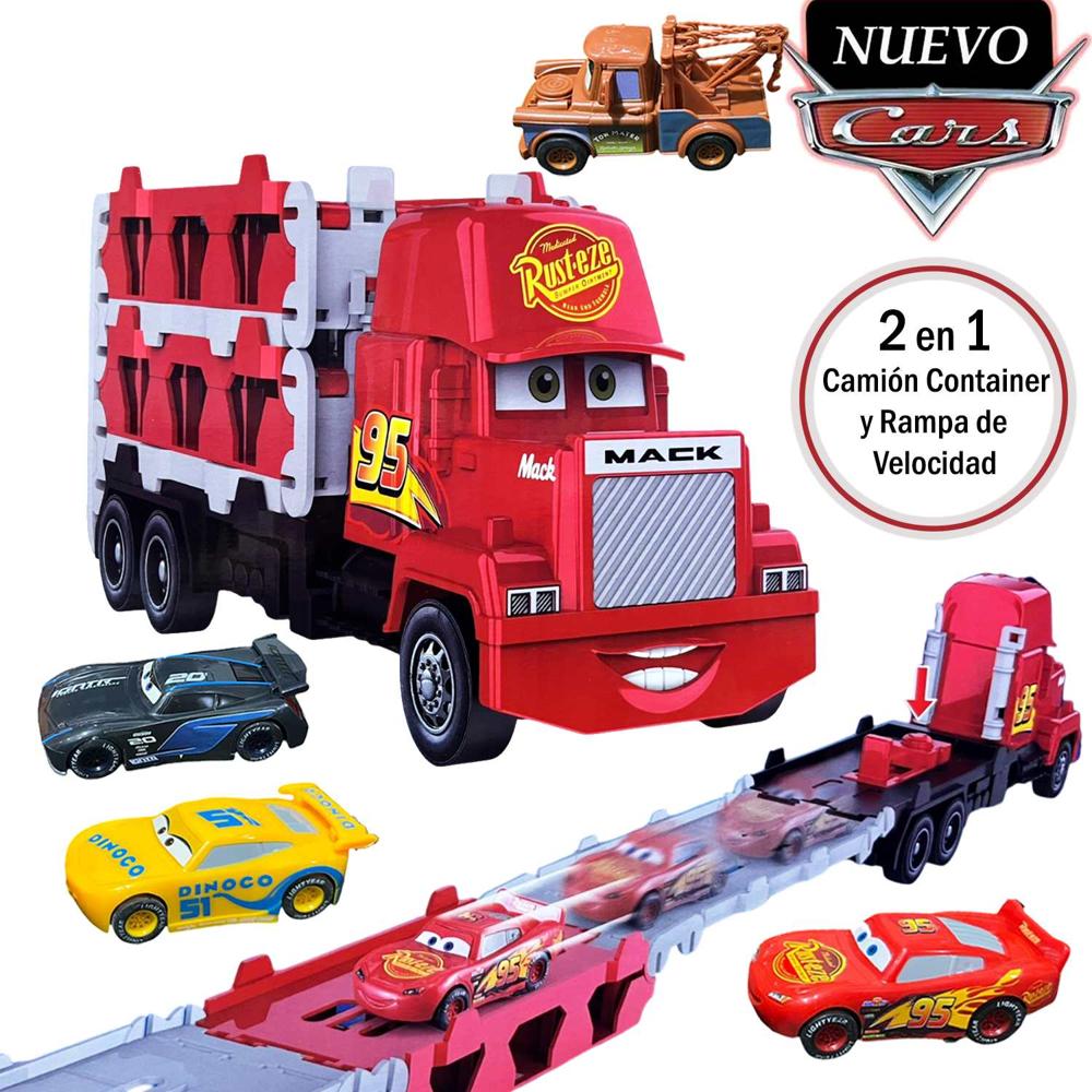 Juguete Camión Contenedor de Cars 2 en 1 6709 Juguete Camión Contenedor de Cars 2 en 1 6709