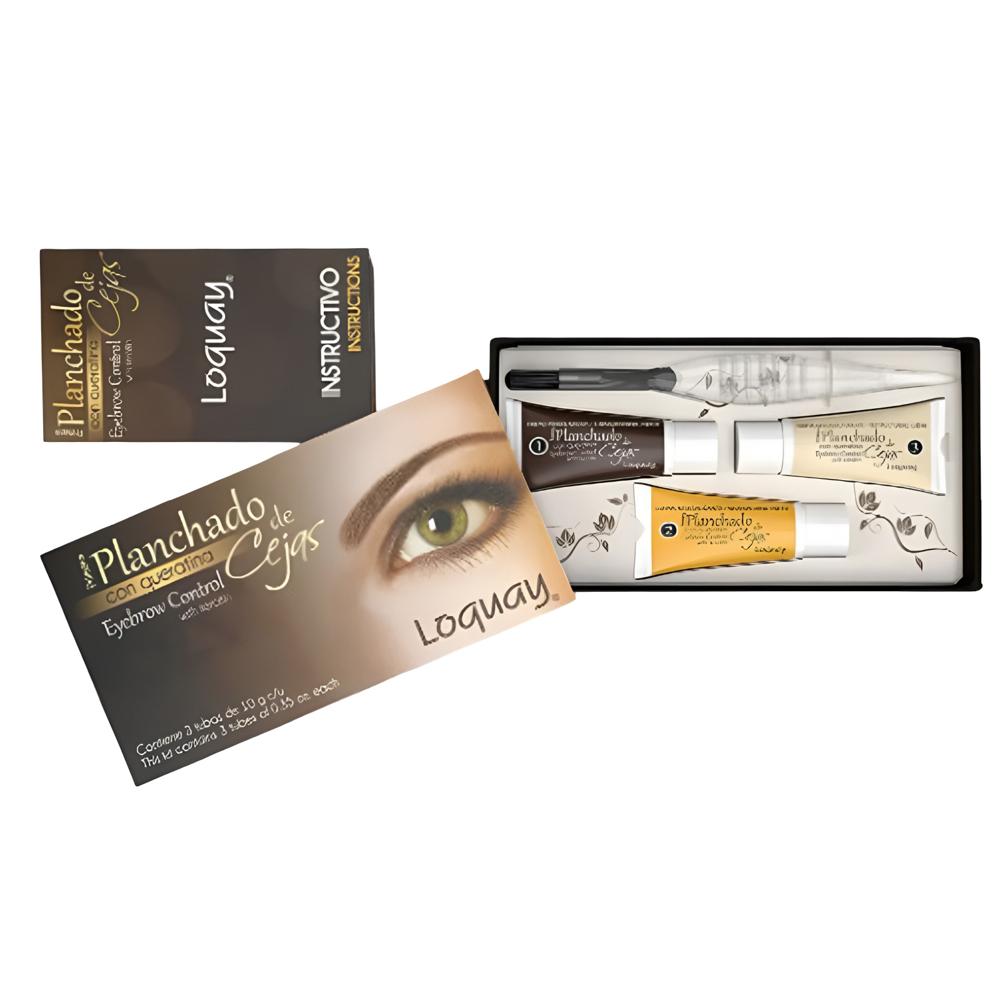 PRIMER PLANCHADO DE CEJAS CON QUERATINA