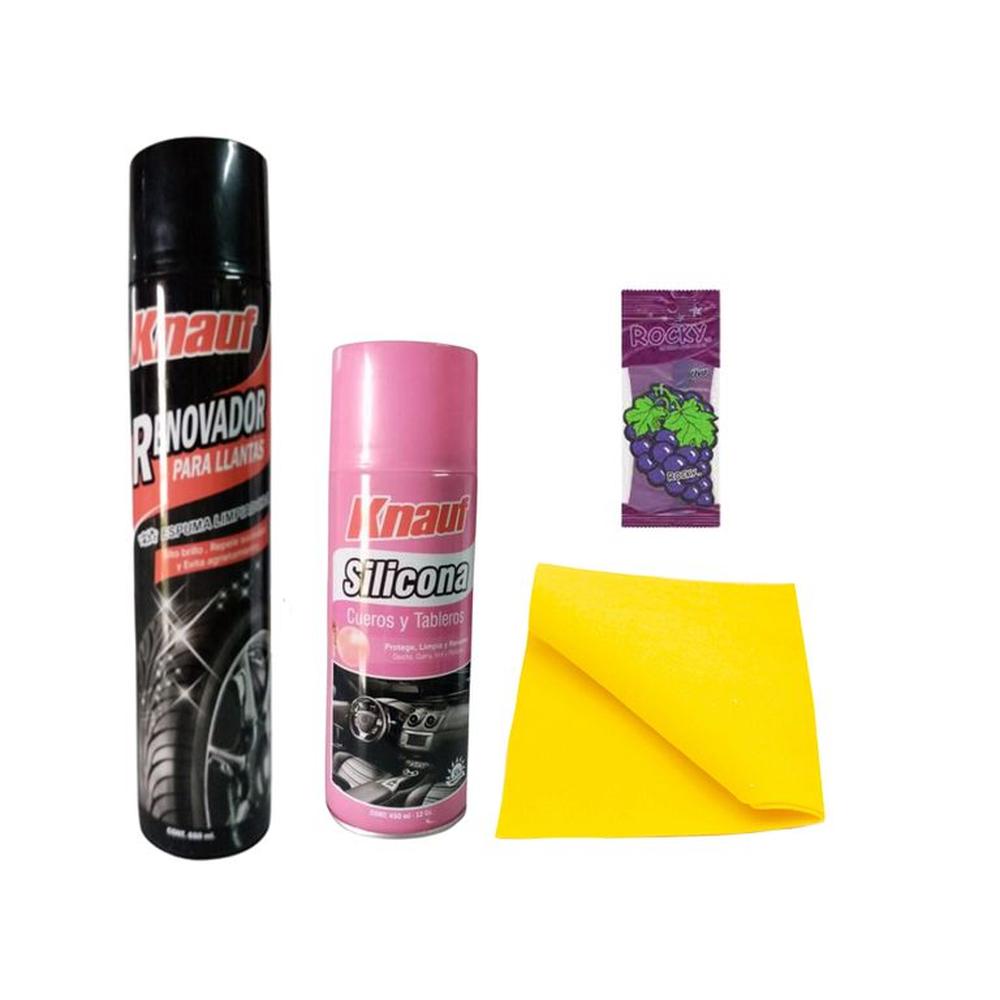 Kit de Limpieza para Automóvil 4 en 1 Knauf / Virutex