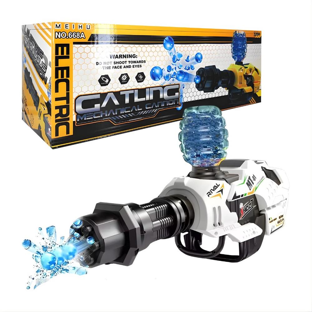 Pistola de Juguete Lanza Hidrogel Cañon Rotativo 360 Larga Distancia 668A Pistola de Juguete Lanza Hidrogel Cañon Rotativo 360 Larga Distancia 668A