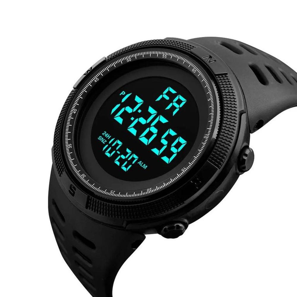 Reloj UTHAI C26 Digital Negro Hombre Deportivo Multifunción Genieka Reloj UTHAI C26 Digital Negro Hombre Deportivo Multifunción Genieka