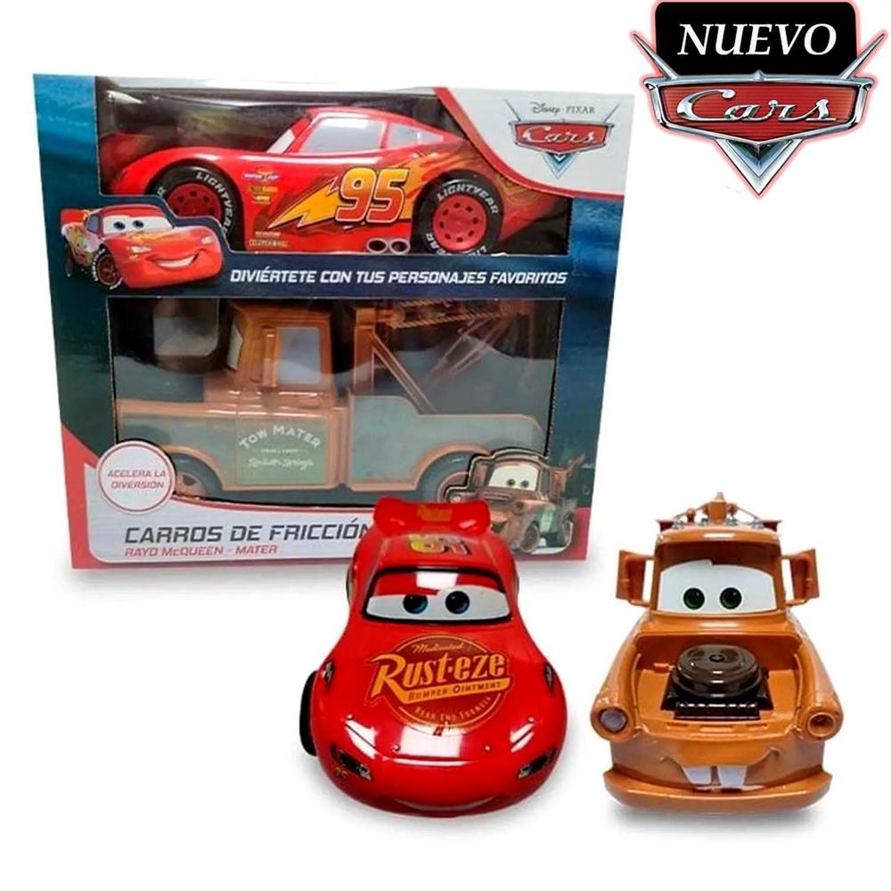 Juguete Coches de Friccion Rayo Mcqueen Y Mater Cars 6777-14 Juguete Coches de Friccion Rayo Mcqueen Y Mater Cars 6777-14