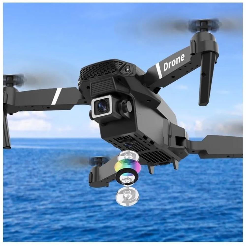 Dron E88 HD Cámara Wifi + Control Remoto RC Plegable Single Camera Genieka Dron E88 HD Cámara Wifi + Control Remoto RC Plegable Single Camera Genieka