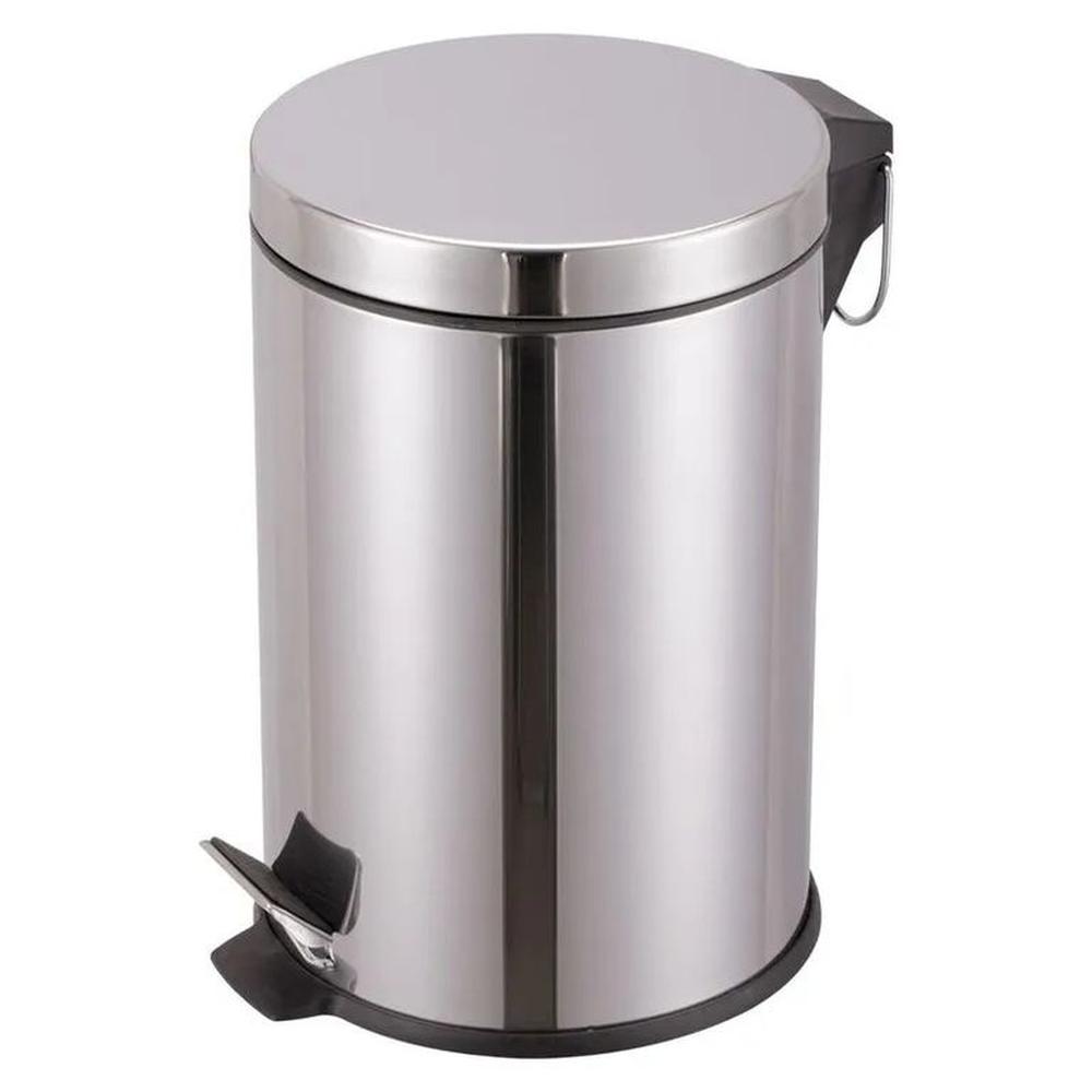 Basurero a piso con pedal de 12 litros marca Cobra AC-A71112