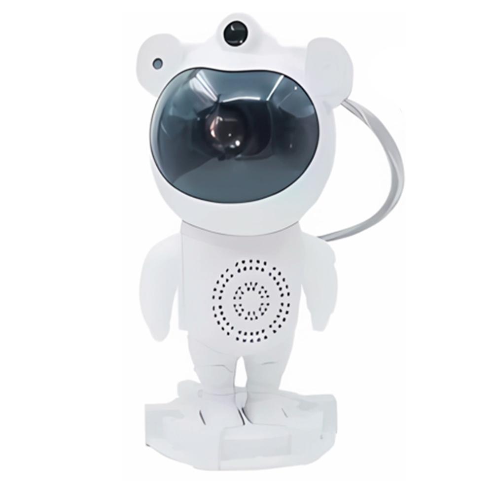 Proyector de Luz Astronauta Ajustable 360° | Blanco