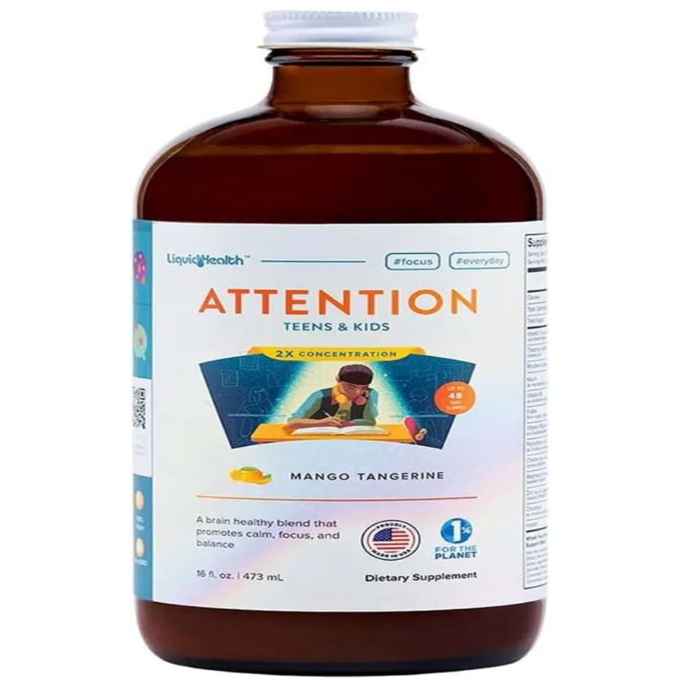 Liquid Health Attention Teens Kids