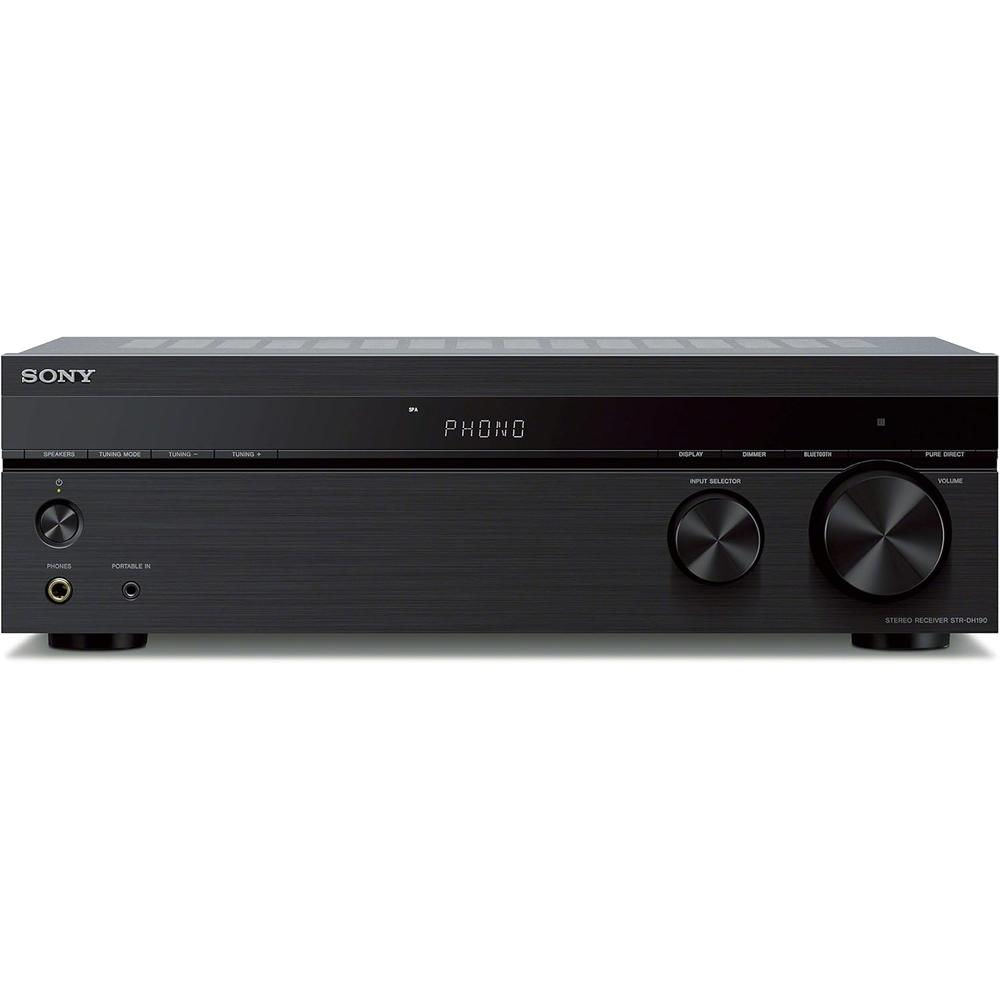 Sony STRDH190 – Receptor Estéreo 2 Canales con Bluetooth | Negro