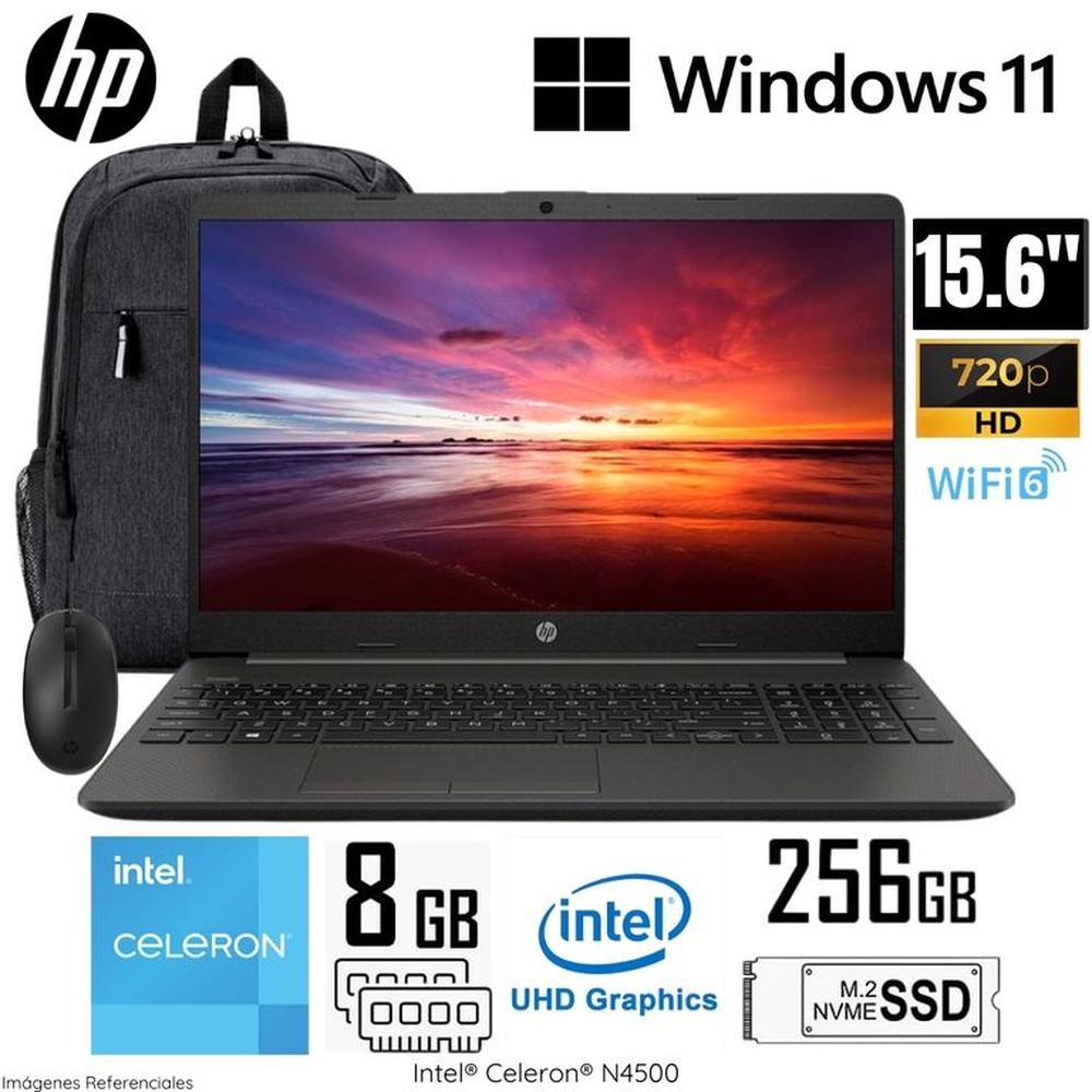 Laptop HP 250 G9 Intel Celeron N4500 8GB RAM 256GB SSD 15.6 HD - A12FJLA