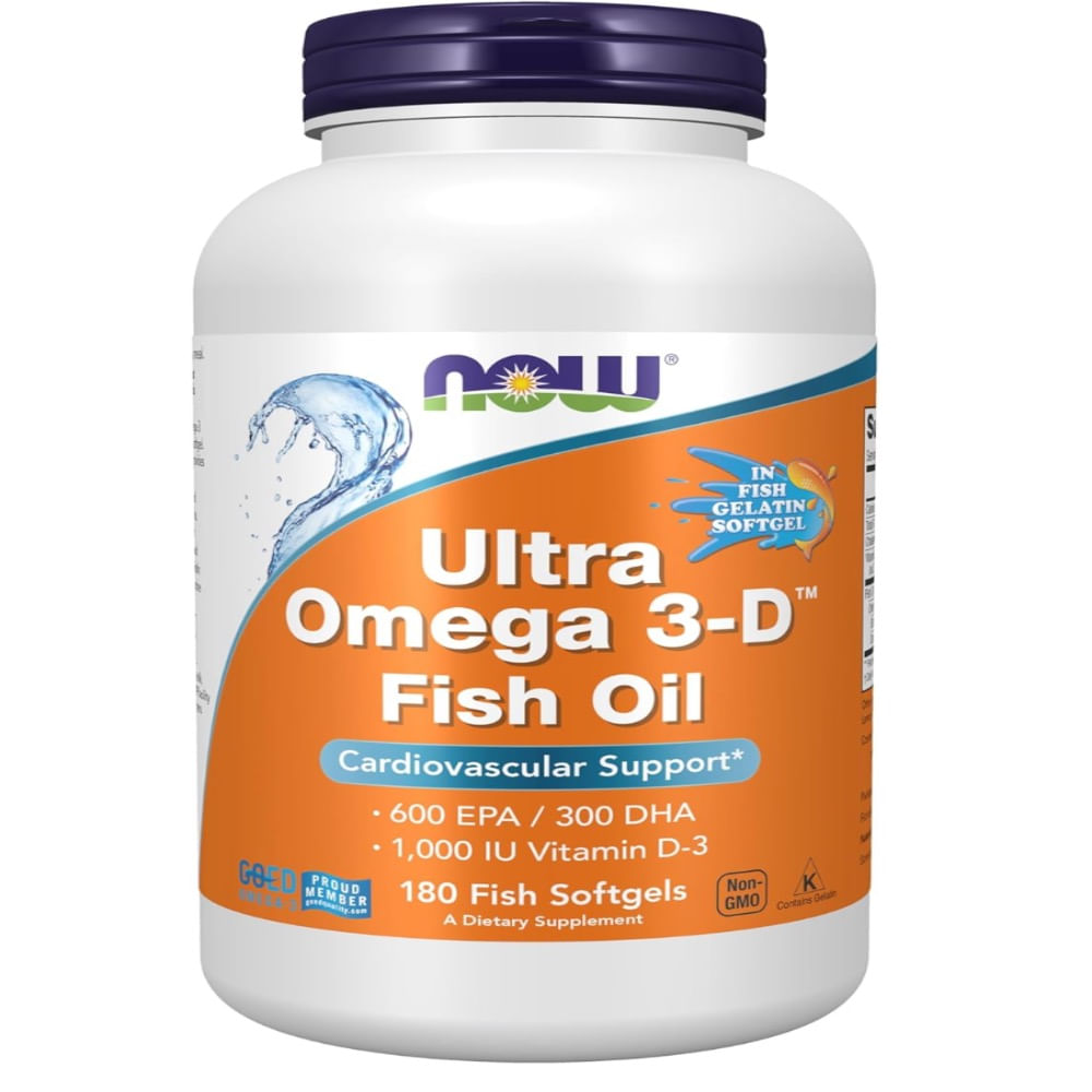 NOW Ultra Omega 3-D Fish Oil