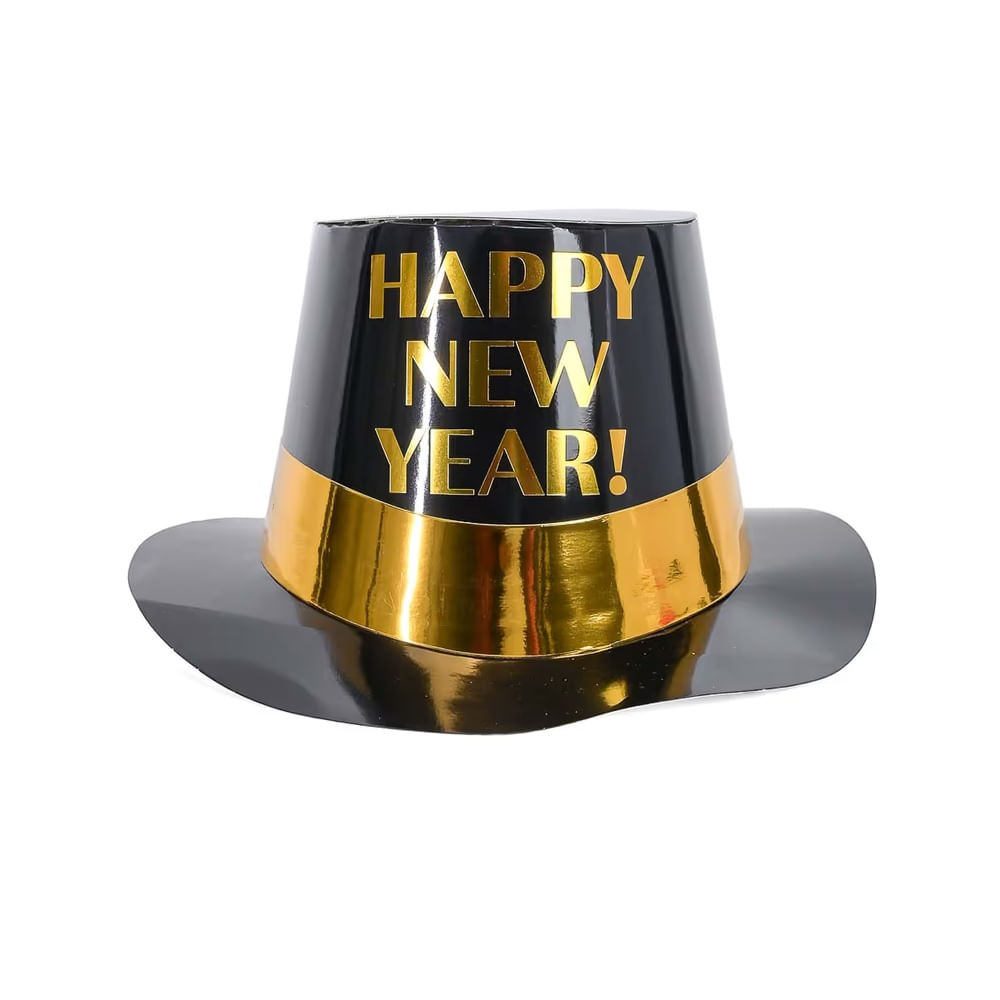HAPPY NEW YEAR - Sombrero happy new year multicolorido modelo N3
