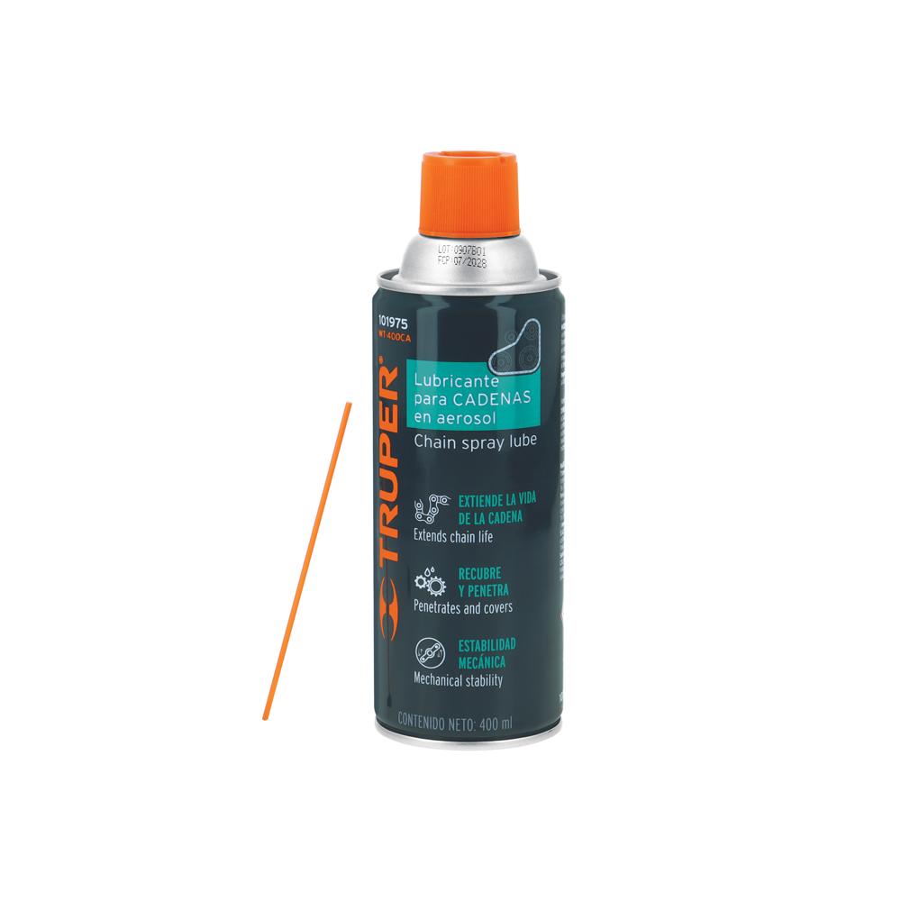 Spray Lubricante 400 ml para Cadena Moto 101975 Truper