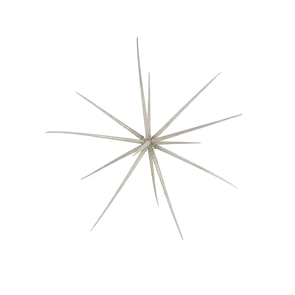 HAPPY NEW YEAR - Set de 14 estrellas varilladas champagne modelo N3