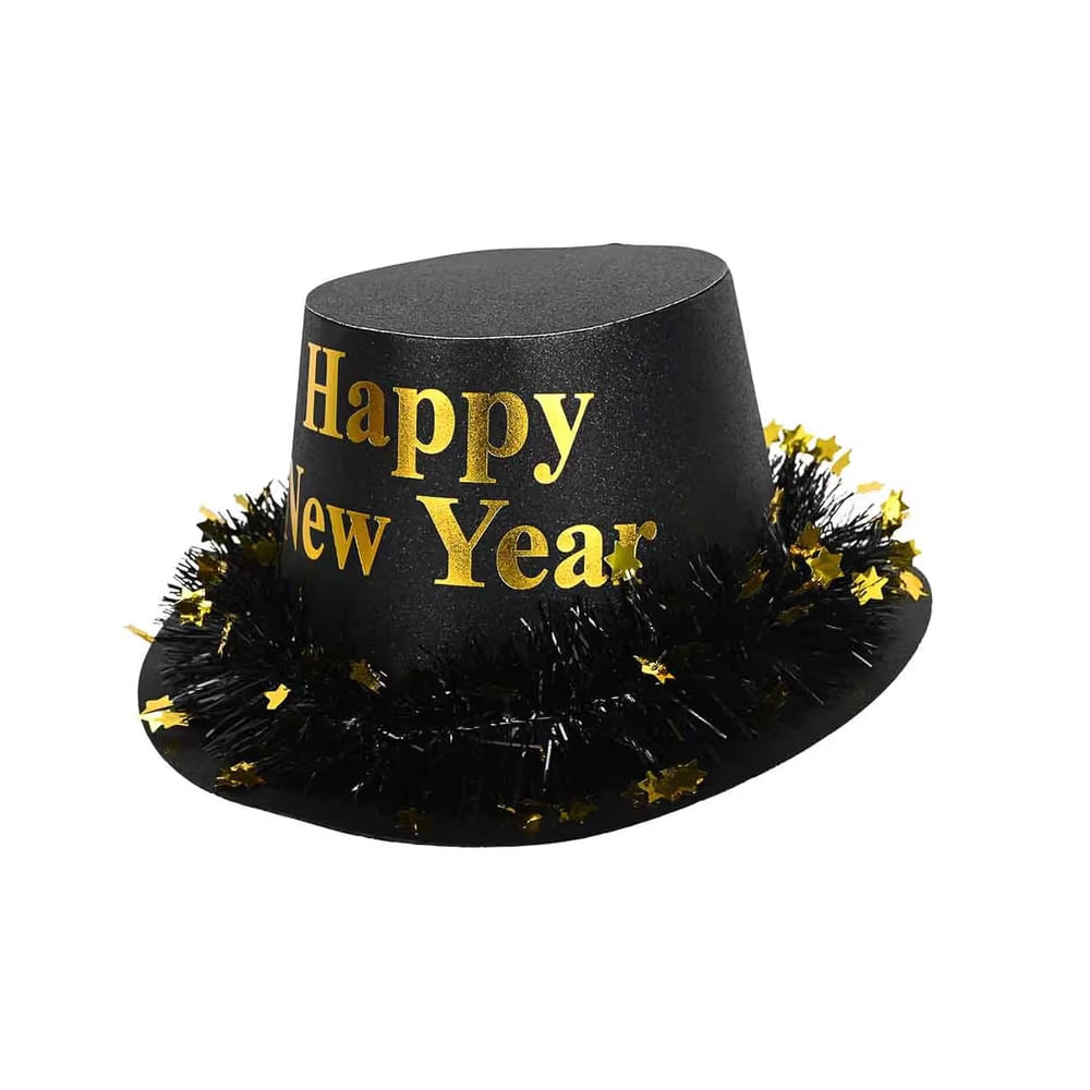 HAPPY NEW YEAR - Sombrero happy new year multicolorido modelo N1