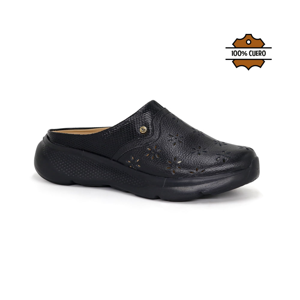 Zuecos Casuales Mujer Par&ss KA25Q4-FAUNA NEGRO 39