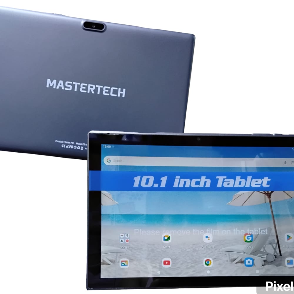 TABLET COLOR GRIS MARCA MASTERTECH MODELO ZB10 WIFI 32GB 8GB DE RAM