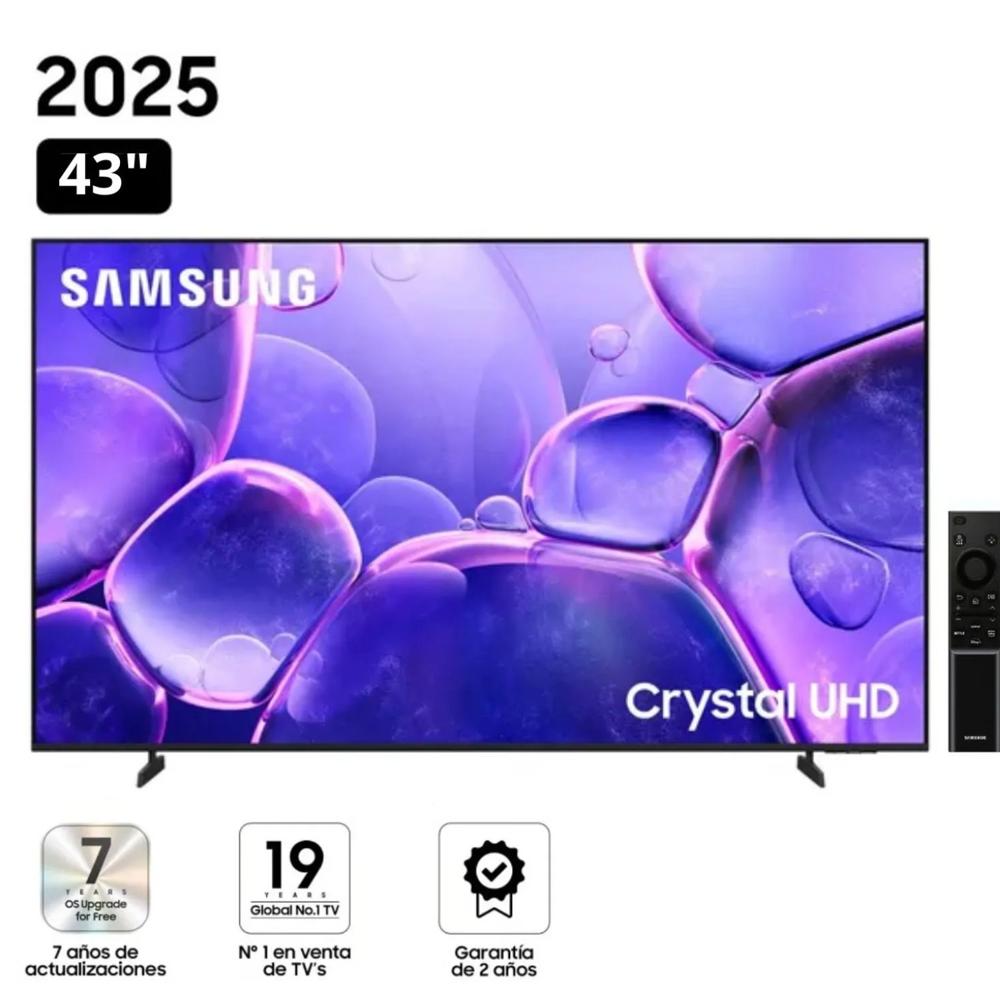 Televisor Samsung  43 UN43U8000FGXPE Crystal  Ultra HD